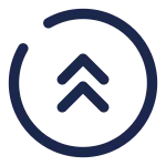 Round Double Alt Arrow Up SVG Icon